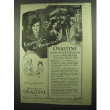 1939 Ovaltine Drink Ad - Exposed But Protected