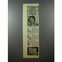1940 Sure-Jell Pectin Ad - Jelly-Making Scared Me