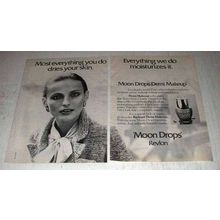 1975 Revlon Moon Drops Demi Makeup Ad