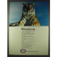 1978 Esso Oil Ad - 90 Years On