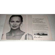 1978 Estee Lauder Basic Cleansing Bars Ad - Clean Face