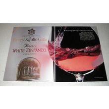1990 Gallo White Zinfandel Wine Ad - Change the Way