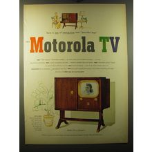 1951 Motorola 17F4 Television Ad - here is one of twenty-nine new beautiful buys