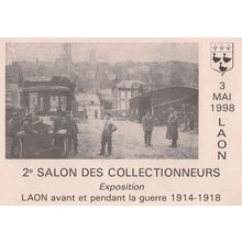 Laon WW1 Salon De Collectionnuers War Exposition French Postcard