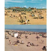 Caister On Sea Beach Norfolk 2x 1970s Postcard s