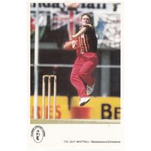 Guy Whittall Matabeleland Zimbabwe Cricketer Cricket Postcard