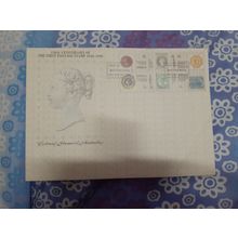 australia 1990 anniv 1st postage stamp queen victoria building postmark FDC
