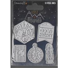 Dovecraft. Lost & Found Die Set. Die Cutting Cardmaking Scrapbooking Crafts