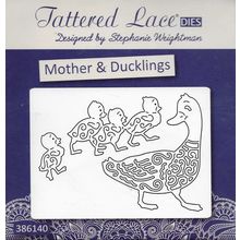 Tattered Lace. Mother & Ducklings Die Set. Die Cutting Cardmaking Scrapbooking