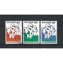 Singapore.10th Anniversary of Monetary Authority of Singapore set of 3.FU.Jul25