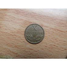 Portugal 1961 10 Centavos Coin