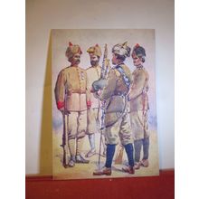 FRONTIER FORCE by A C Lovett postcard National Army Museum =
