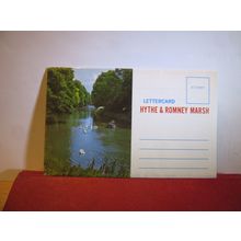 6 view lettercard of HYTHE & ROMNEY MARSH, KENT unused vintage =