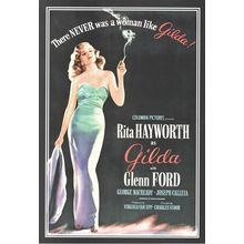 Rita Hayworth as Gilda ! Glenn Ford :- FILM "POSTER" PICTURE ~ POST FREE