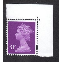 Y1695v 31p Dp Mauve DE LA RUE AOP Ex MS2146 - UNMOUNTED MINT GB Machin.