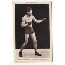 Packey McFarland Boxing Series Postcard Lightweight & Welterweight Boxer