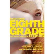Eighth Grade (2018)_0 Movie Film Poster Canvas iconic design