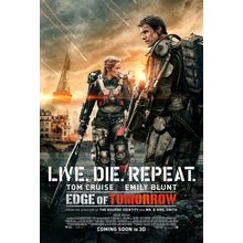 Edge of Tomorrow (2014)_17 Movie Film Poster Canvas iconic design