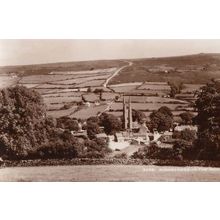 Widdecombe In The Moor Vintage Real Photo Postcard