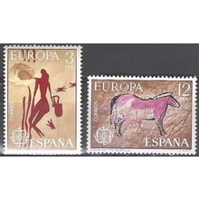 España 1975 Michel 2151 - 2152 Neuf ** Cote (2008) 2.00 € Europa CEPT Peintures