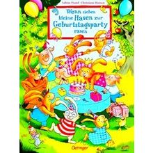 Wenn Sieben Kleine Hasen Zur Geburtstagsparty Rasen
