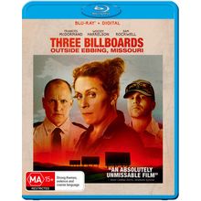 Three Billboards Outside Ebbing Missouri Blu-ray | Fr.McDormand | Region B