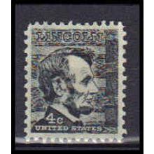 Used 1282 4c Abraham Lincoln Fine Plus KA6016
