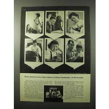 1960 Polaroid Ad - Camera, 3000-Speed Film, Wink-Light