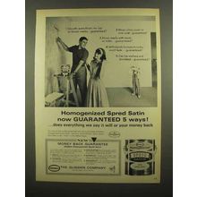 1965 Glidden Spred Satin Paint Ad - Homogenized