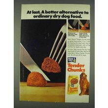 1978 Ken-L Ration Tender Chunks Dog Food Ad