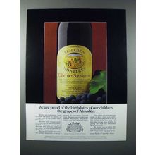 1979 Almaden Cabernet Sauvignon Wine Ad - Proud