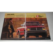 1988 Dodge Dakota Pickup Truck Ad - It's gotta be a Dodge