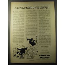 1953 Columbia Records Ad - Mr. Szell Turns some leaves