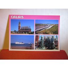 multiview, CALAIS, France unused postcard (A) #