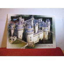 PIERREFONDS, OISE, FRANCE used postcard 2002 postmark =