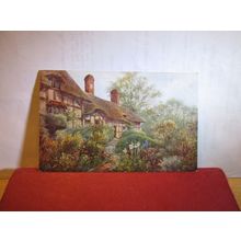 ANNE HATHAWAY'S COTTAGE, Stratford -Upon-Avon used postcard by Salmon 1919 pm =