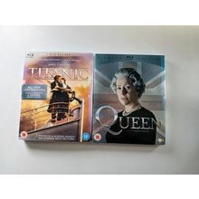 2 BLU-RAY CLASSICS. THE ALL NEW 'TITANIC' COLLECTORS EDITION & 'THE QUEEN'