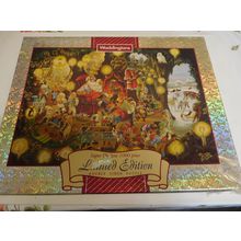 Waddington's Limited Edition Christmas double sided jigsaw puzzle dated 1996