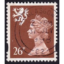 GB SCOTLAND Machin 1993 26p P15x14 Sc#SMH66 - USED @R205