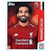 Mohamed Salah Topps/Merlin Premier League 2019 Sticker #197 Liverpool FC MO