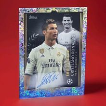 2023-24 Topps UCL Sticker Greatest of All Time Cristiano Ronaldo #739 Auto