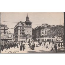 La Tour de l'Île, Genève, c.1910 - Jullien Frères CPA JJ9398
