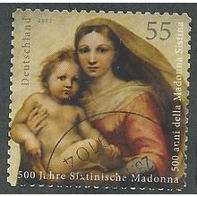 GER 2012 55c (S/A) 'CHRISTMAS (2ND ISSUE)' FINE USED (EBID44-969)