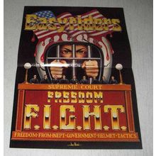 1992 David Mann Illustration - Freedom F.I.G.H.T.