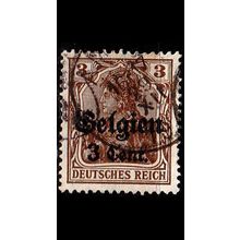 GERMANY REICH Besetzung [Belgien] MiNr 0011 a III ( O/used )