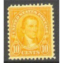 642 10c James Monroe Just Clears MNH Q1898