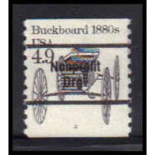2124a 4.9c Buckboard Fine MNH Dry Gum CNS 2 PA5814