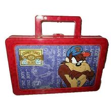1996 Tasmanian Devil Plastic Lunch Box