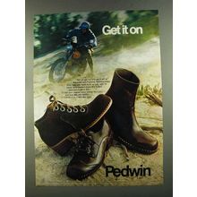 1972 Pedwin Shoes Ad - Get It On