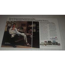 1985 Texas Instruments Computer Products Ad - The Dr. L.S. Montejo Professional